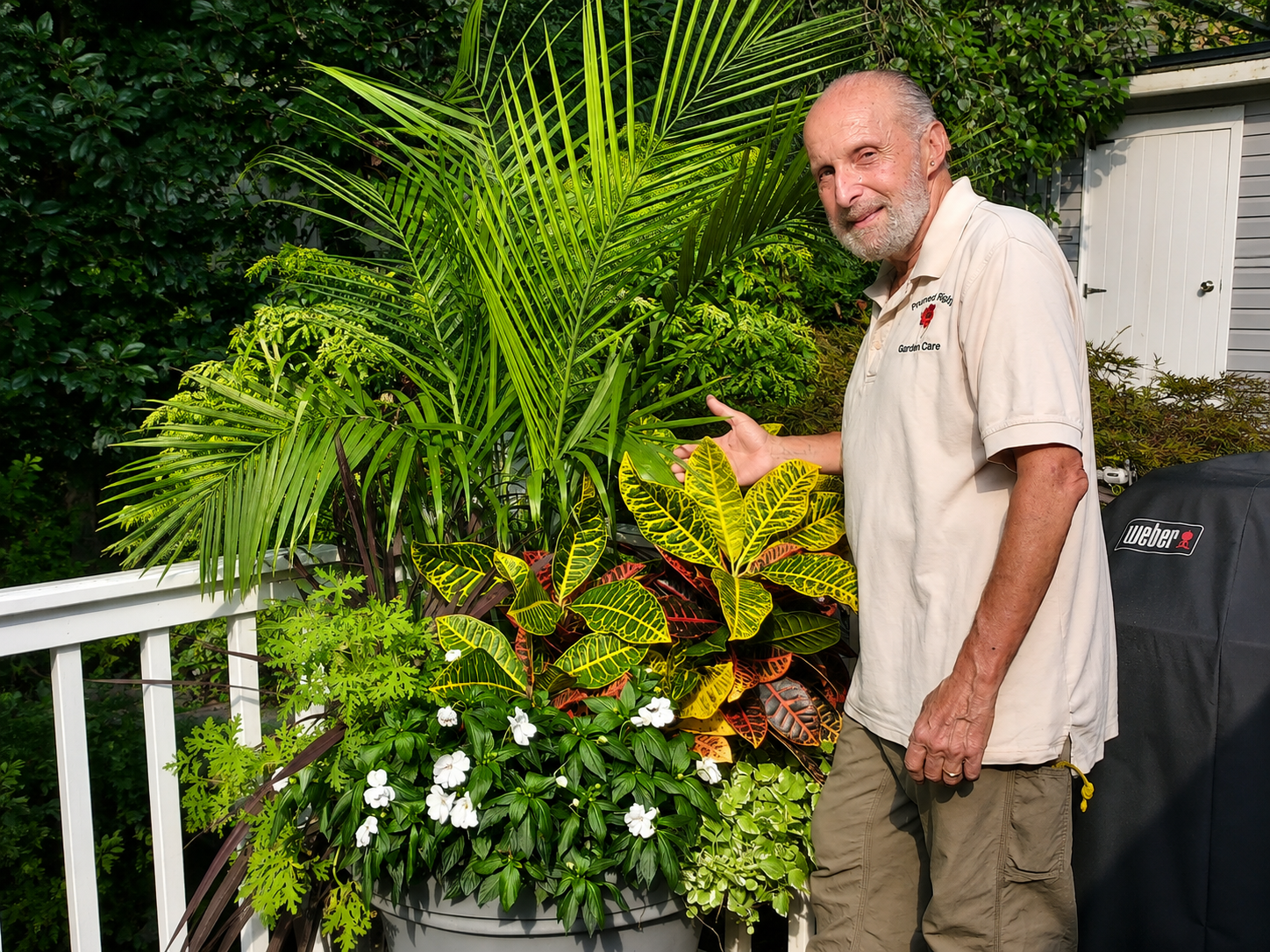 Andrew Longo, Pruned Right with Planter.